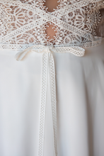 Load image into Gallery viewer, Camira - A-Line Open-Back with Lace Wedding Dress