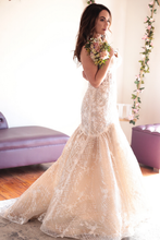 Load image into Gallery viewer, Eve - Mermaid Lace and Soft Tulle Wedding Dress