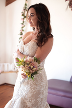 Load image into Gallery viewer, Eve - Mermaid Lace and Soft Tulle Wedding Dress