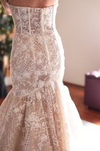 Load image into Gallery viewer, Eve - Mermaid Lace and Soft Tulle Wedding Dress