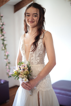 Load image into Gallery viewer, Giselle - A-Line V-Neck Lace Wedding Dress