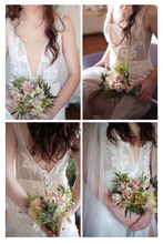 Load image into Gallery viewer, Giselle - A-Line V-Neck Lace Wedding Dress