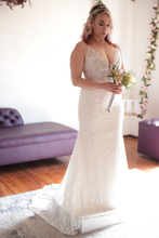 Load image into Gallery viewer, Lillian - Fit-and-Flare Mermaid Wedding Dress