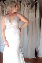 Load image into Gallery viewer, Lillian - Fit-and-Flare Mermaid Wedding Dress