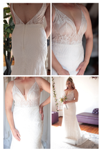 Load image into Gallery viewer, Lillian - Fit-and-Flare Mermaid Wedding Dress