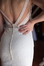 Load image into Gallery viewer, Lilly - Mermaid with V-Neck Cut Wedding Dress