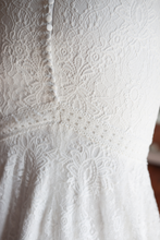 Load image into Gallery viewer, Lilly - Mermaid with V-Neck Cut Wedding Dress