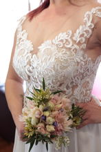 Load image into Gallery viewer, Ruby A-line With Scoop Neck Wedding Dress